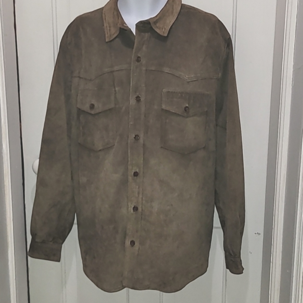 Tommy Hilfiger Brown Suede Jacket